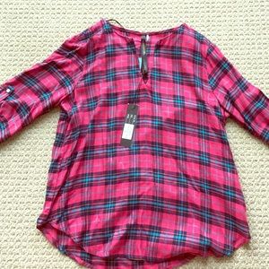 Red flannel top